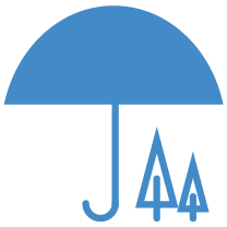 ikona dwa drzewa pod parasolem